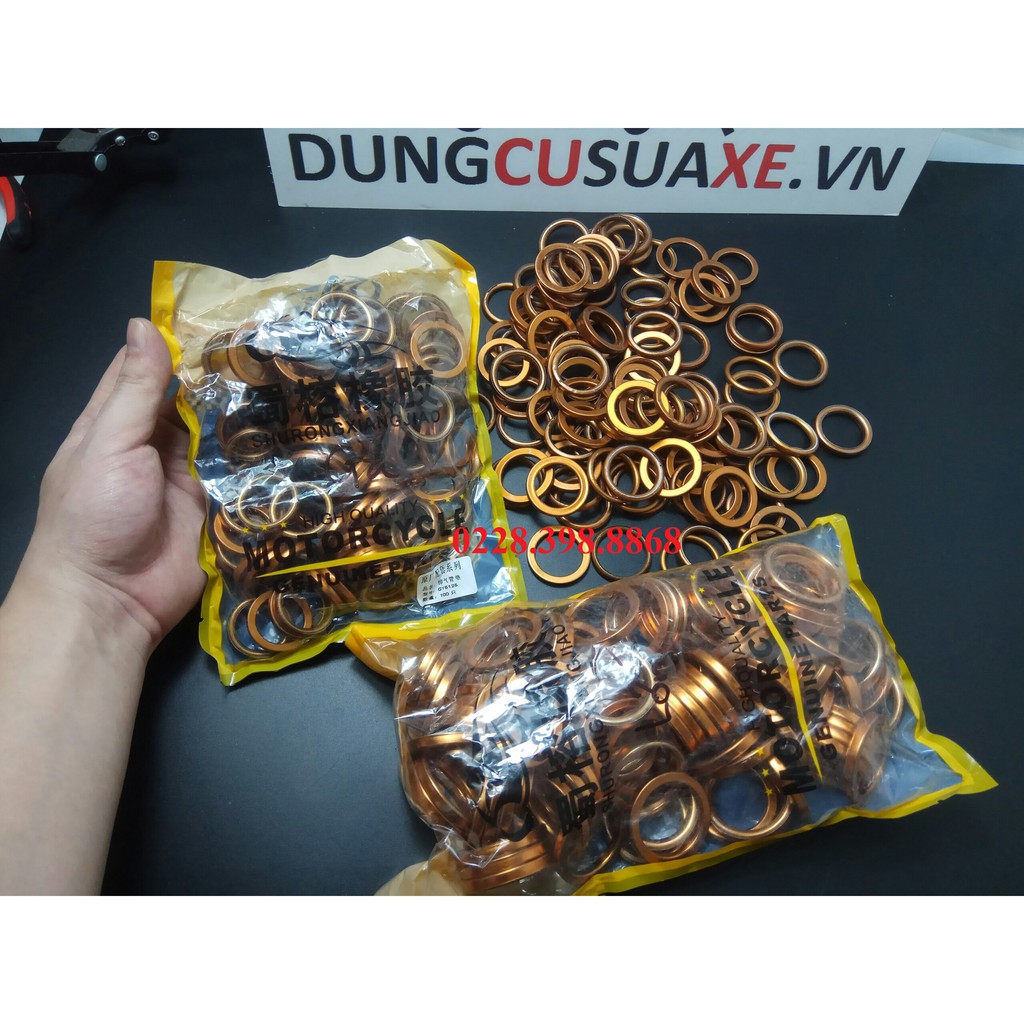 Gioăng Cổ Pô Xe Số ( túi 100 cái ) [ CHO KHÁCH XEM HÀNG]