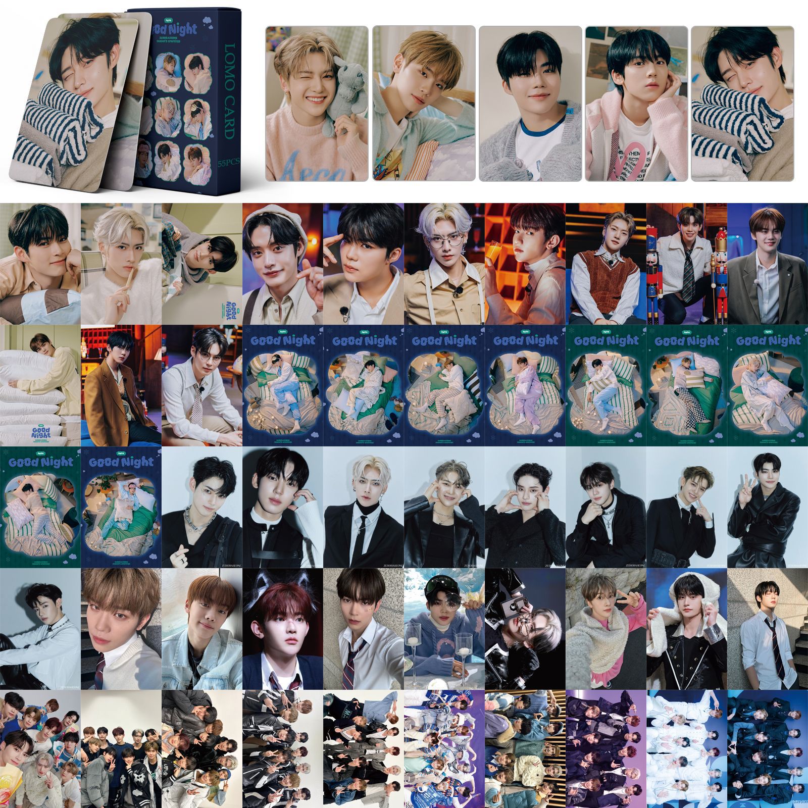 Set 55 lomo card Zerobaseone - Season’s Greetings 2024