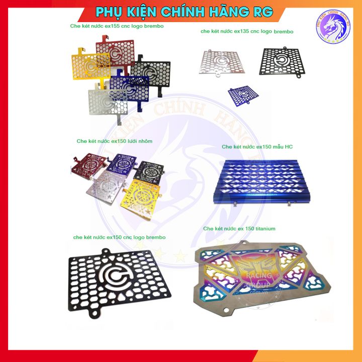 Che két nước ex135.ex150,ex155 đủ loại đủ màu