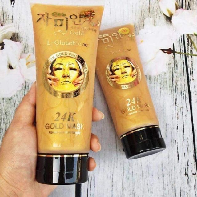 [HCM]Gel Lột Mặt nạ vàng [24K Gold Mask] (L- Glutathione) Hàn Quốc