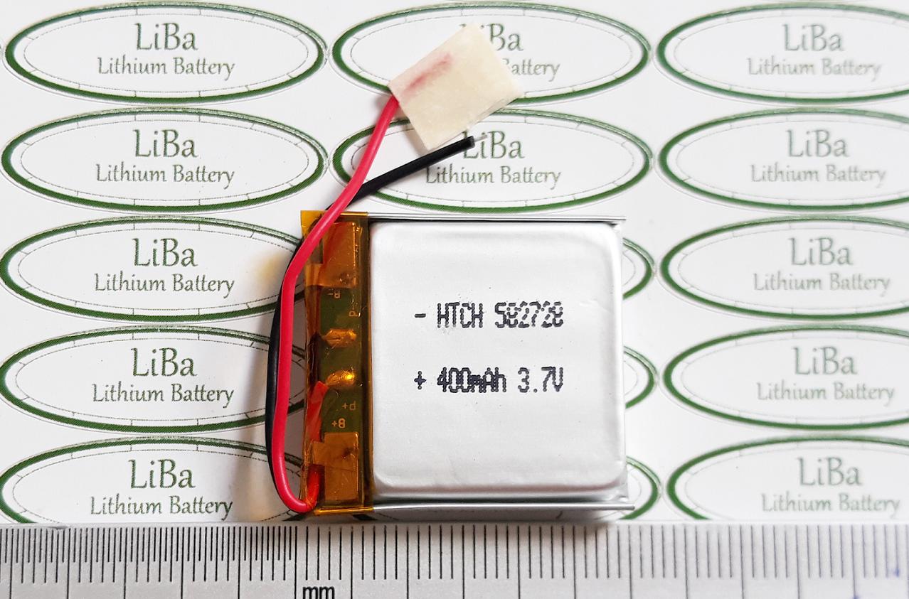 [HCM]Pin đồng hồ thông minh 3.7V 400mAh 58 x 27 x 28 mm - LiBa