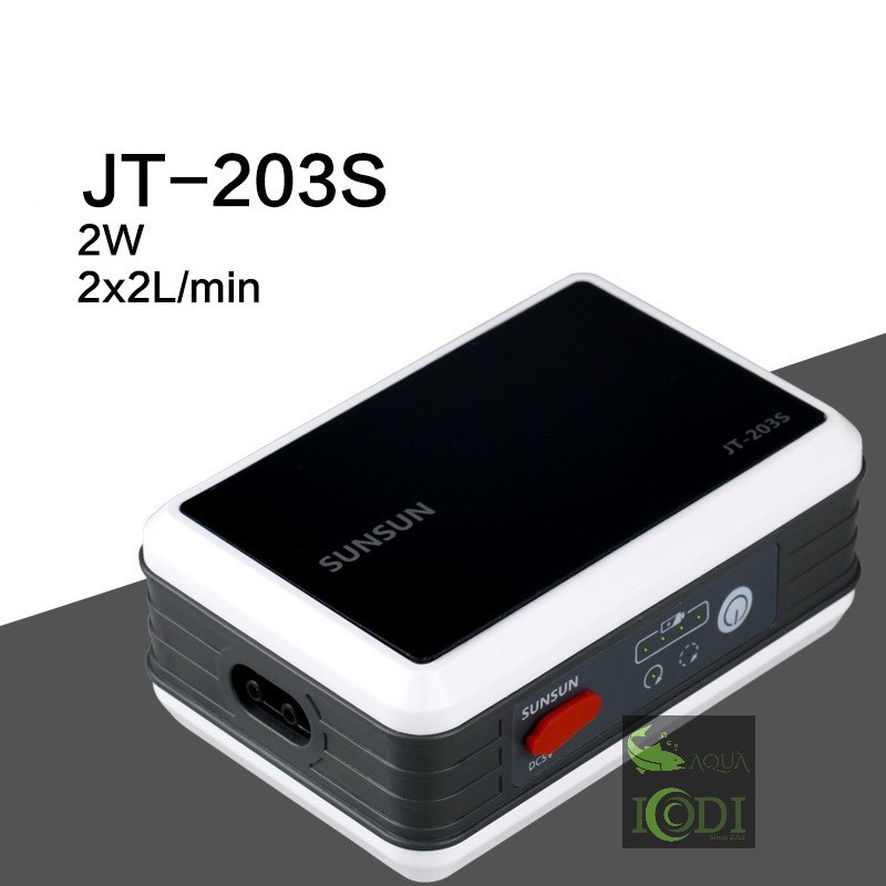 Máy sủi oxy tích điện SUNSUN JT-203S