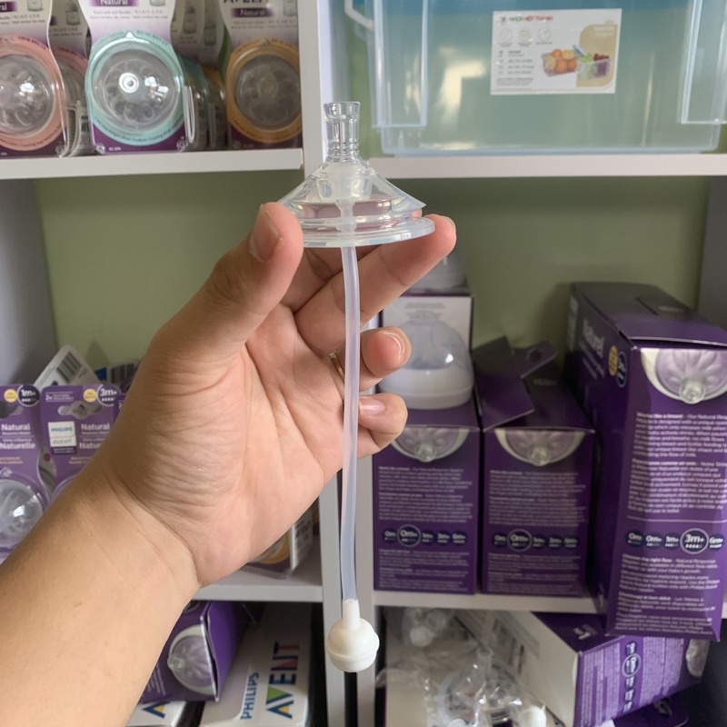Ống tập hút cho bình sữa Philips AVENT Natural Clasic