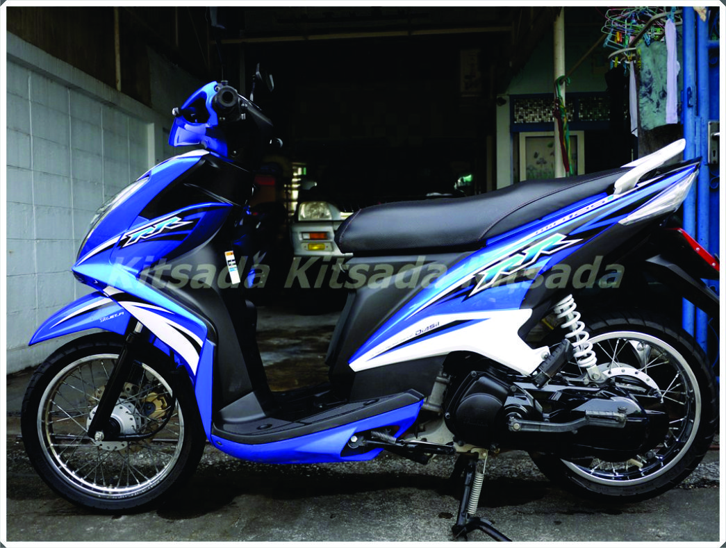 Tem rời luvias 125 xanh đen