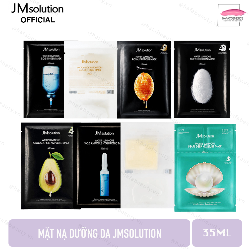 Mặt Nạ Giấy Chăm Sóc Da Toàn Diện Jmsolution Mask _ JMsolution Chính Hãng