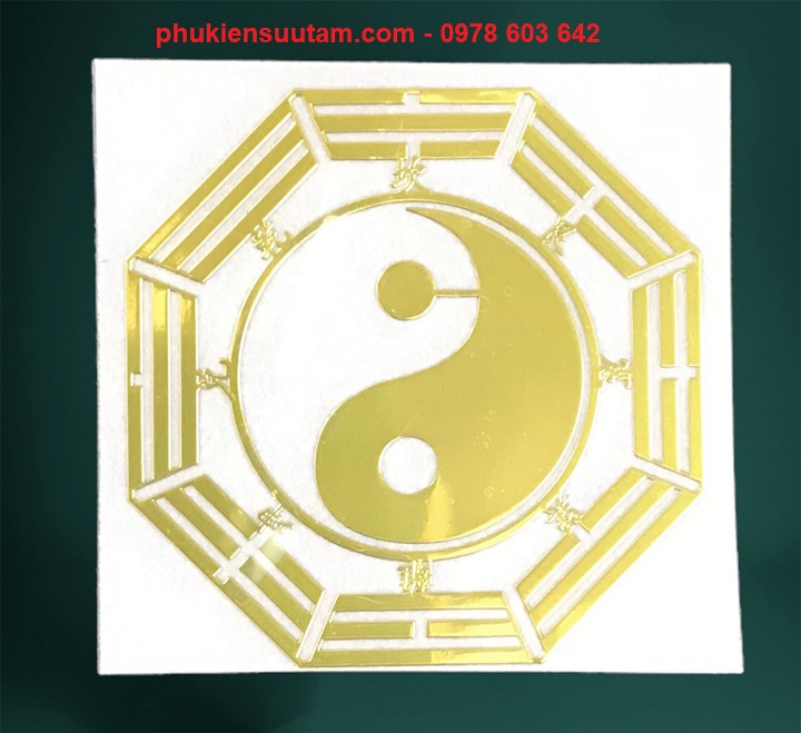 Miếng Dán Hình Thái Cực Bát Quái - SP006176
