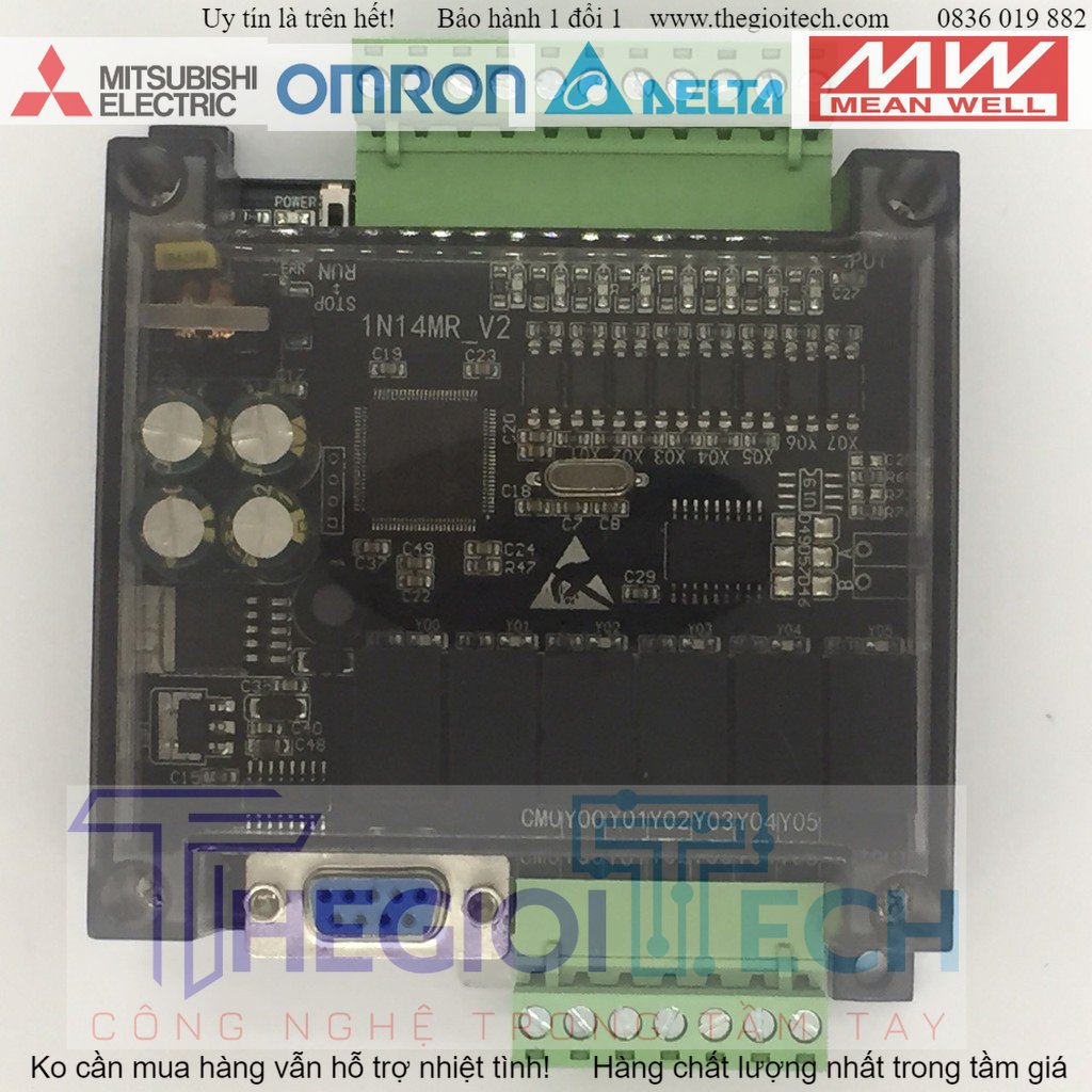 Fx1n-14mr - board plc mitsubishi fk1n hàng mới chính hãng 100%
