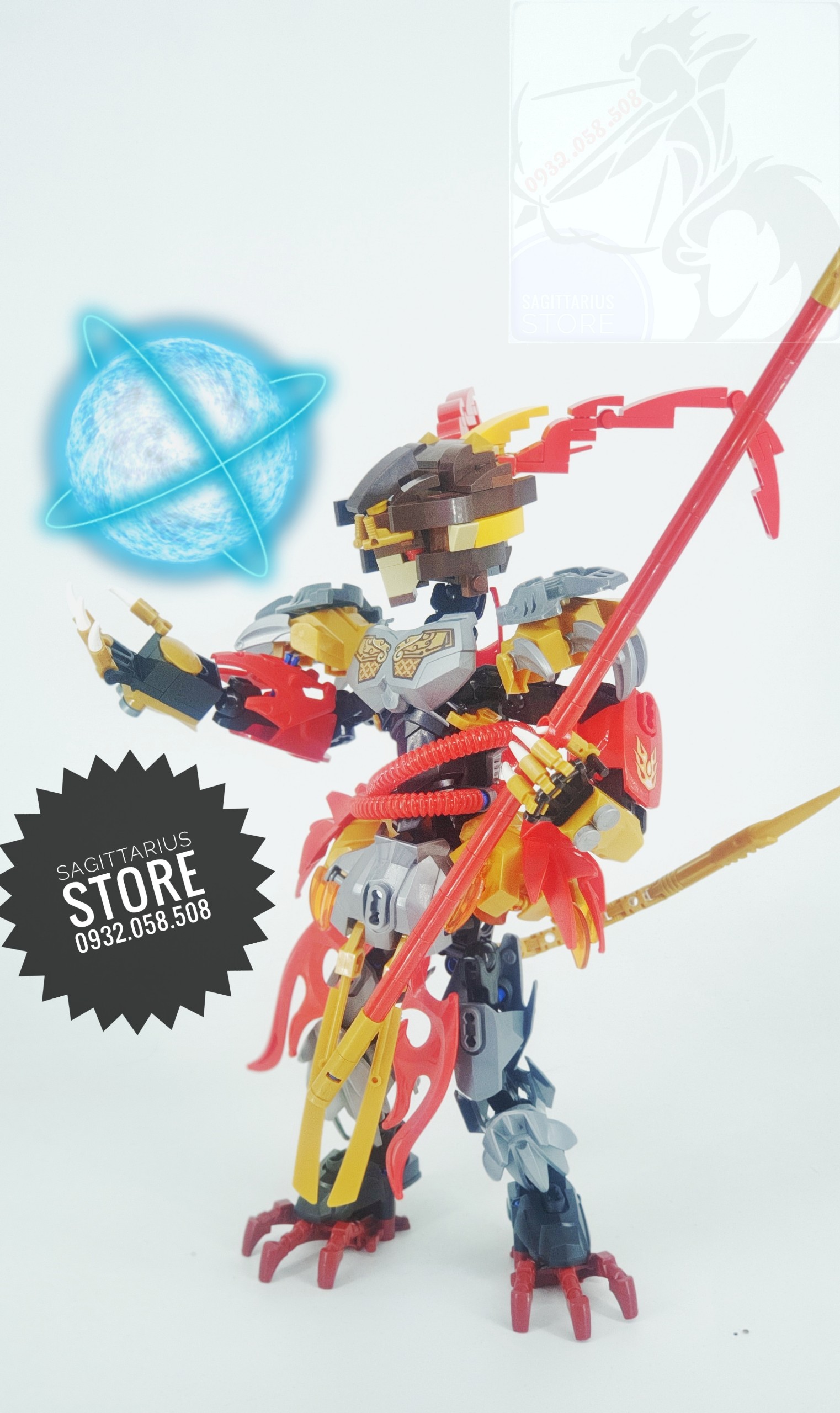 [HCM]Lego BRCK-69751 Lắp Ráp Vua Khỉ Sun Wukong Xiaosheng ( 316 Mảnh )