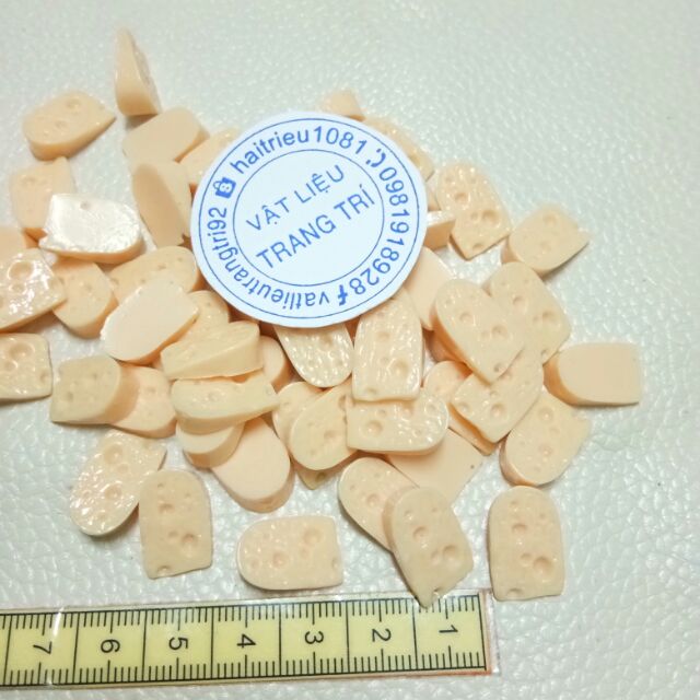 [HCM]Phô Mai Phụ Kiện Trang Trí Charm Slime [1 cái ]