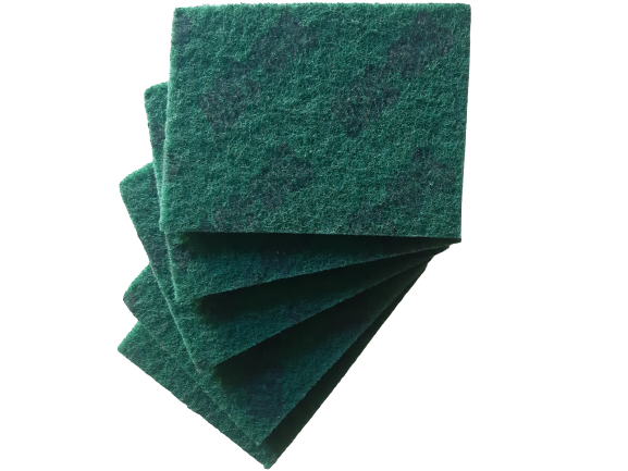 Set 10 Miếng Rửa Chén Màu Xanh Lá - Miếng lớn.