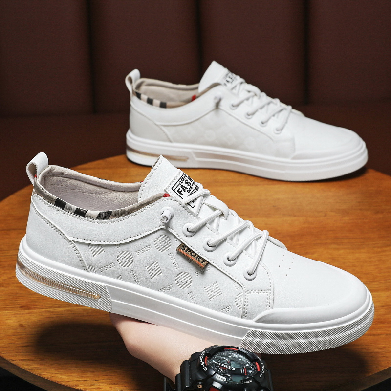 Giày Sneaker Giày Da Nam HOTTREAND