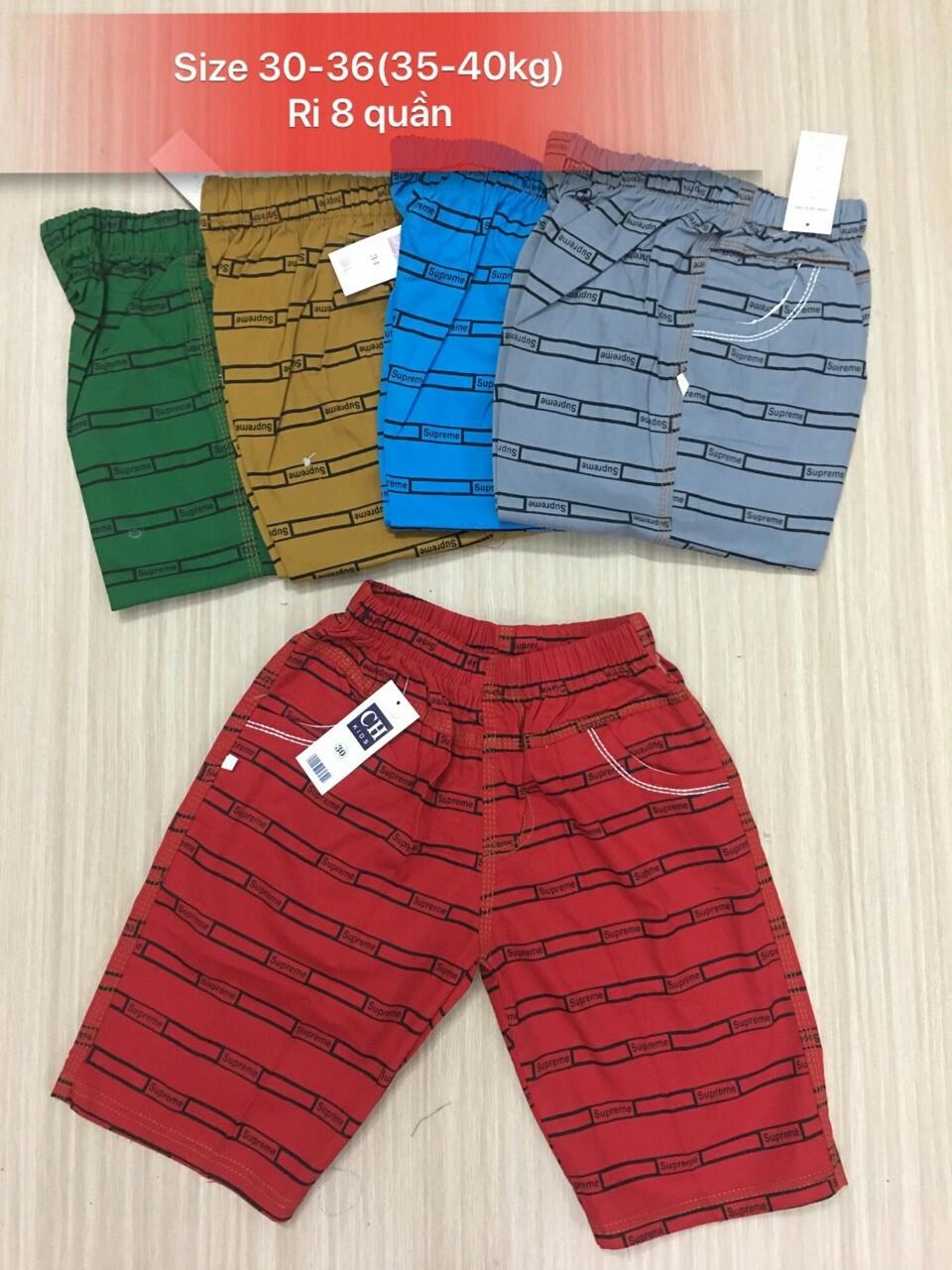 Combo 3 quần kaki bé trai 7-35kg