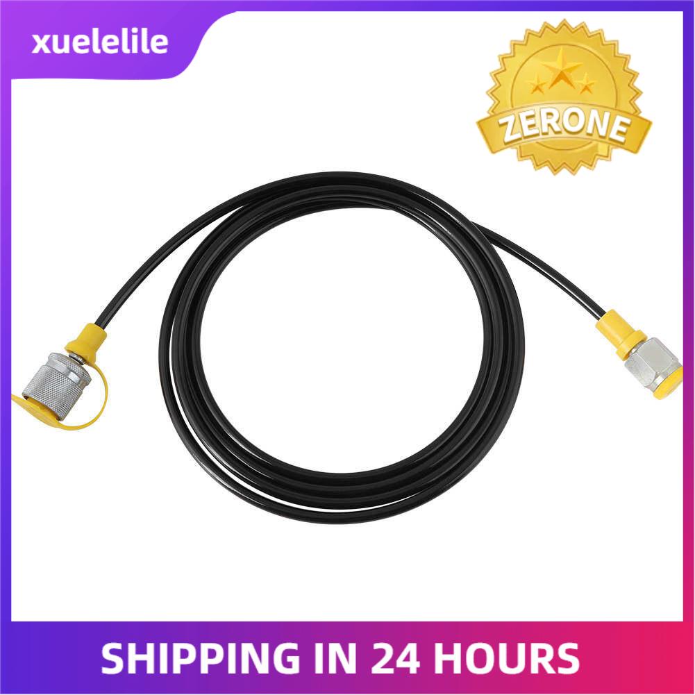 Tubo Test Pressione Idraulico 2m - Rinforzato In Fibra | M16&times;2 E 1/4BSP | Per Misurazione Pressione