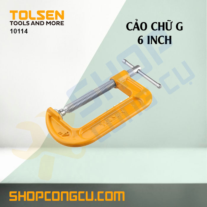 [HCM]Cảo chữ G 6 inch Tolsen 10114