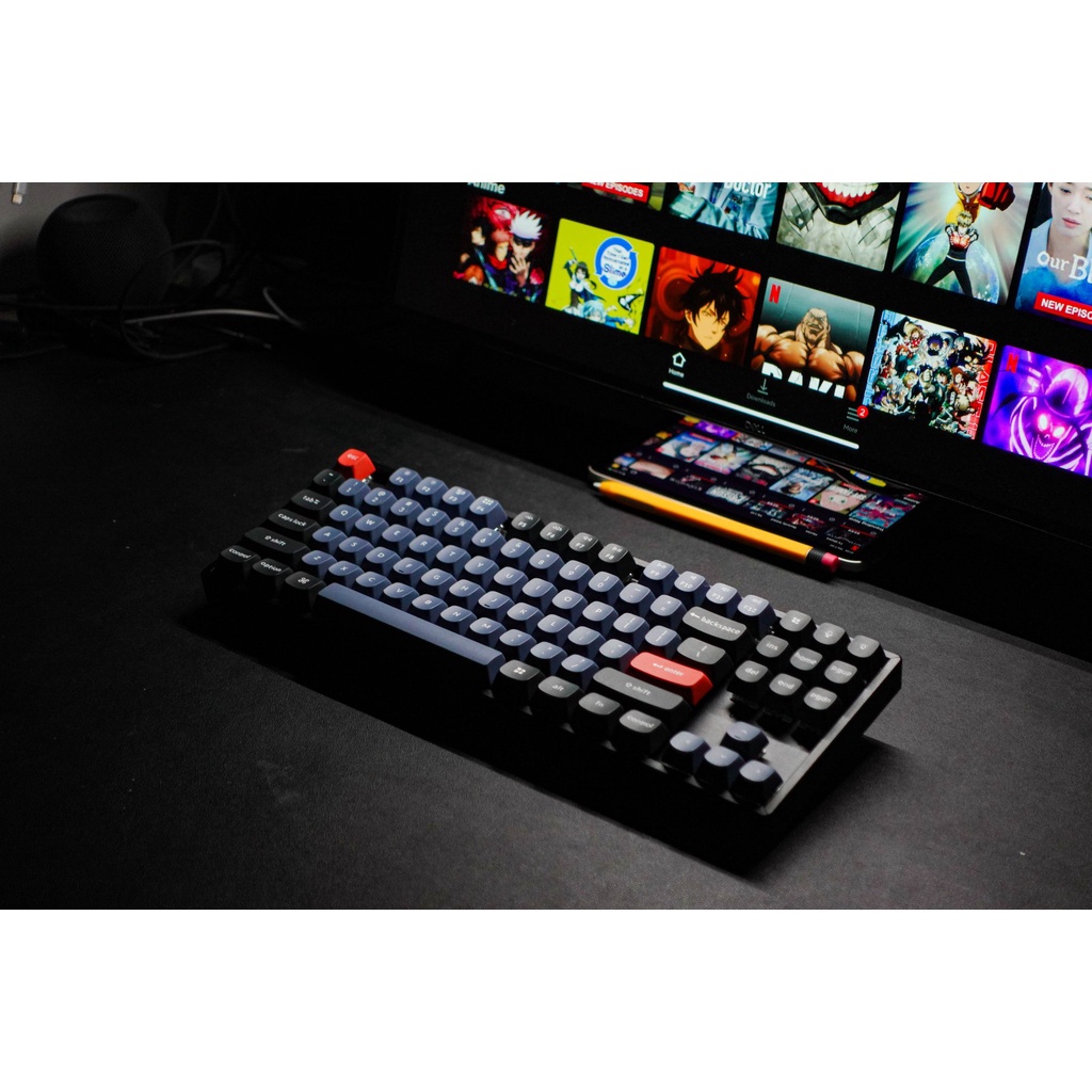 [Mã 158ELSALE giảm 7% đơn 300K] Keychron K8 Pro - Bàn phím cơ Keychron K8 Bản nhôm Hot Swap - Mạch xuôi, RGB, Hotswap