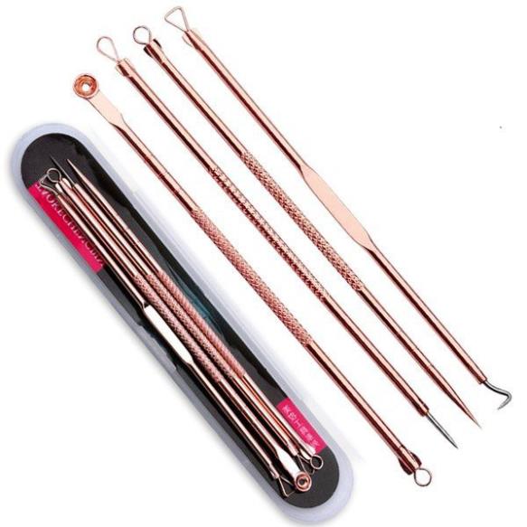 4 PCs professional acne extractor set