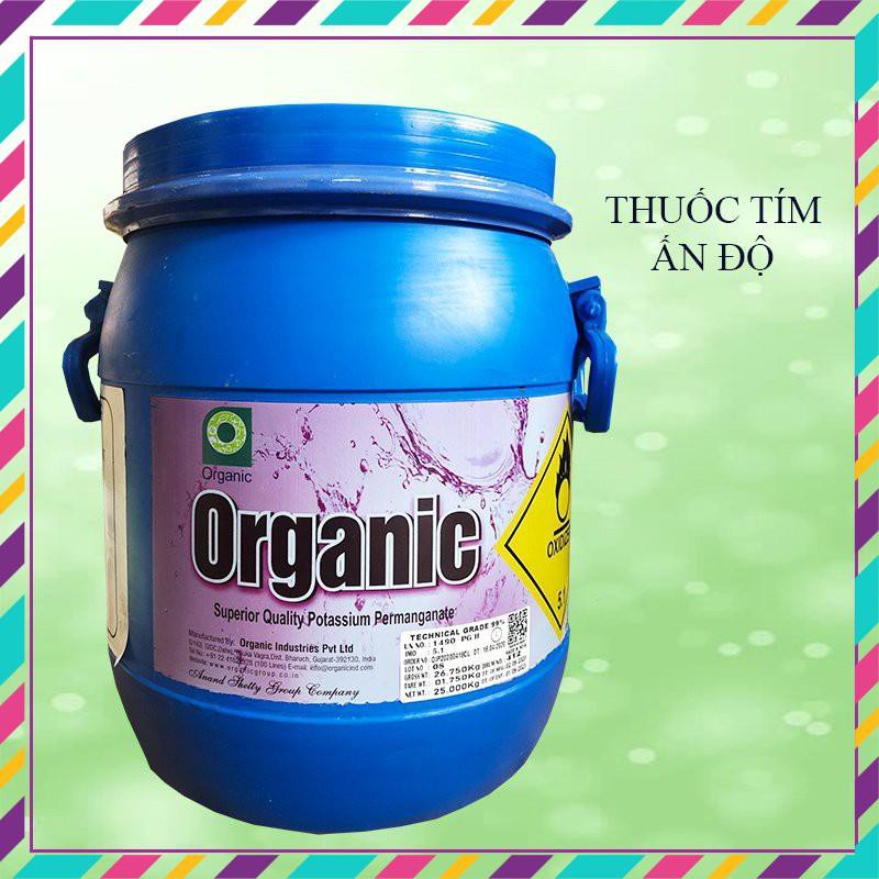 500g Tím KMnO4 Ấn Độ Nhập Khẩu 100%