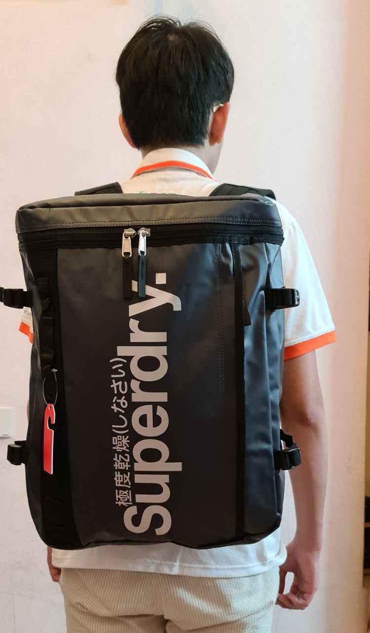 Balo chống nước Superdry box