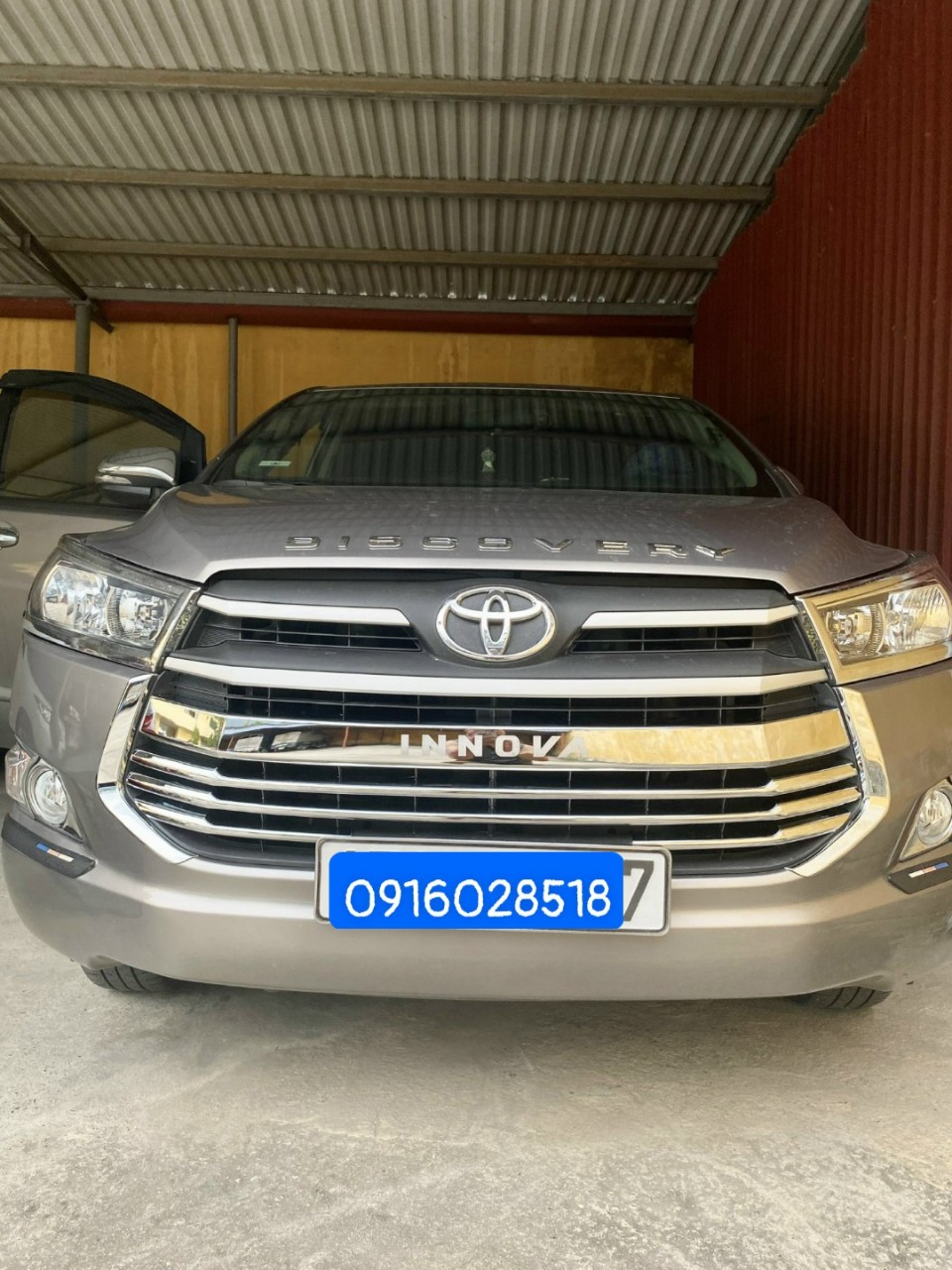 Ốp Mặt ca lăng xe Toyota innova 2017 2018 ốp viền galang mạ Crom loại bền, Cao cấp, đăng kiểm được ốp mặt calang galang