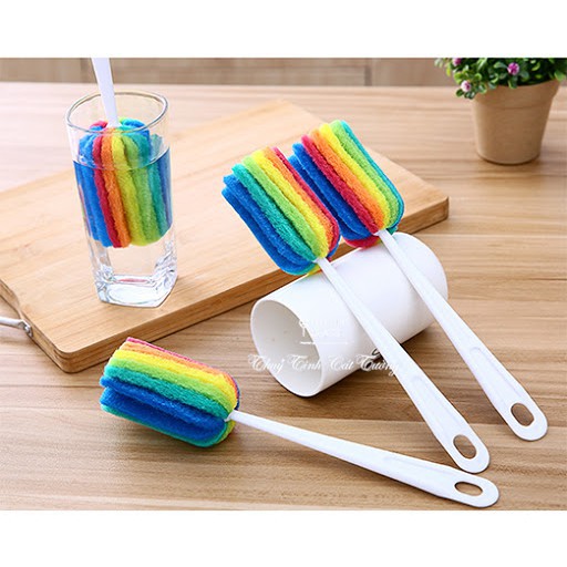 [HCM]Dụng cụ cọ cốc chén chai
