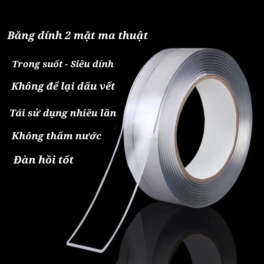 Băng dính 2 mặt siêu chắc