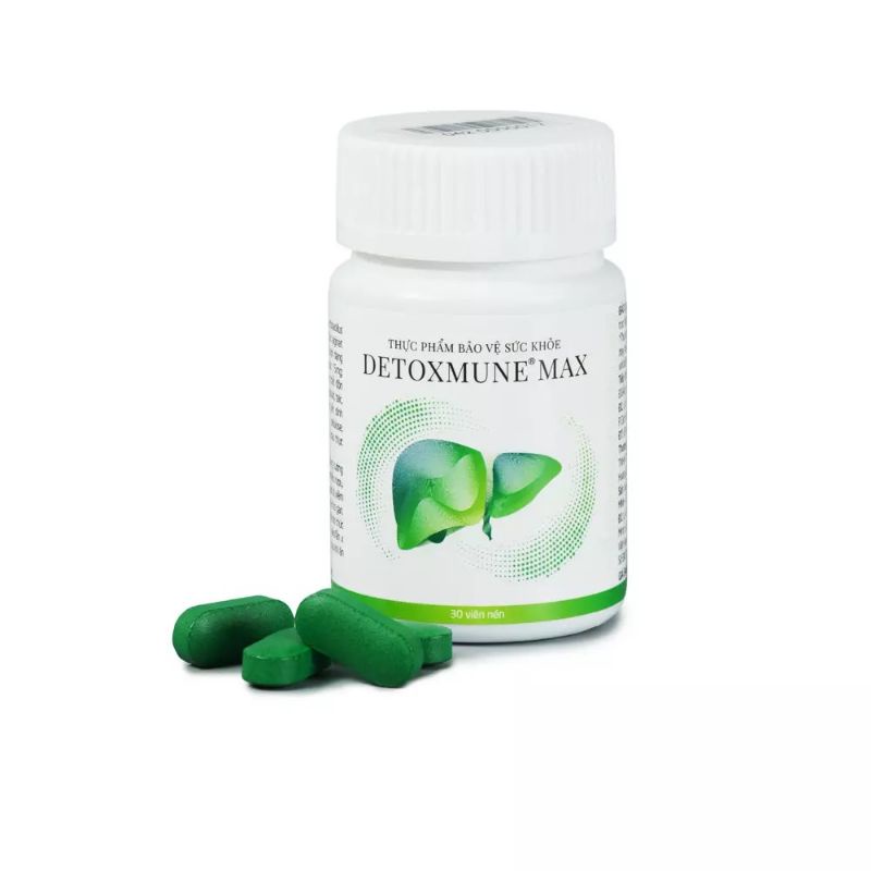 Detoxmune Max Vinalink - Thải độc Gan