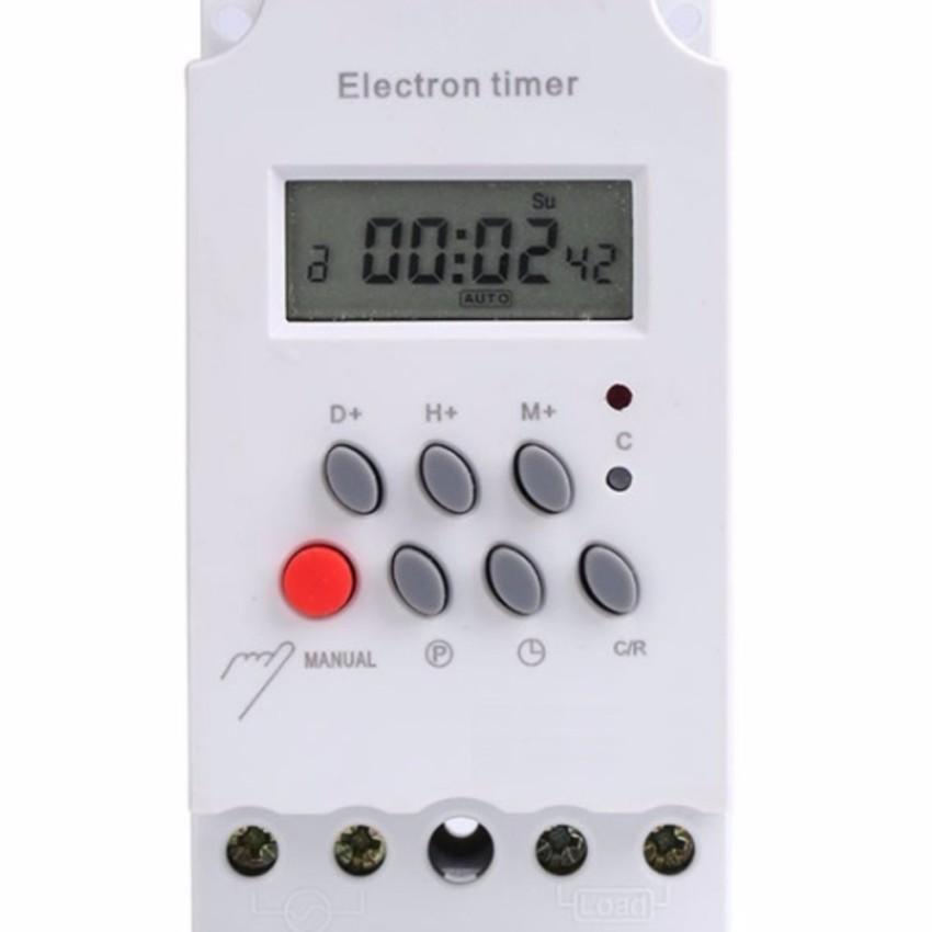 Công tắc hẹn giờ electron timer KG316T-II dùng trong tưới tiêu nông nghiệp 25A - mẫu mới 2018 timer hẹn giờ ổ cắm hẹn giờ công tắc điện thông minh công tắc