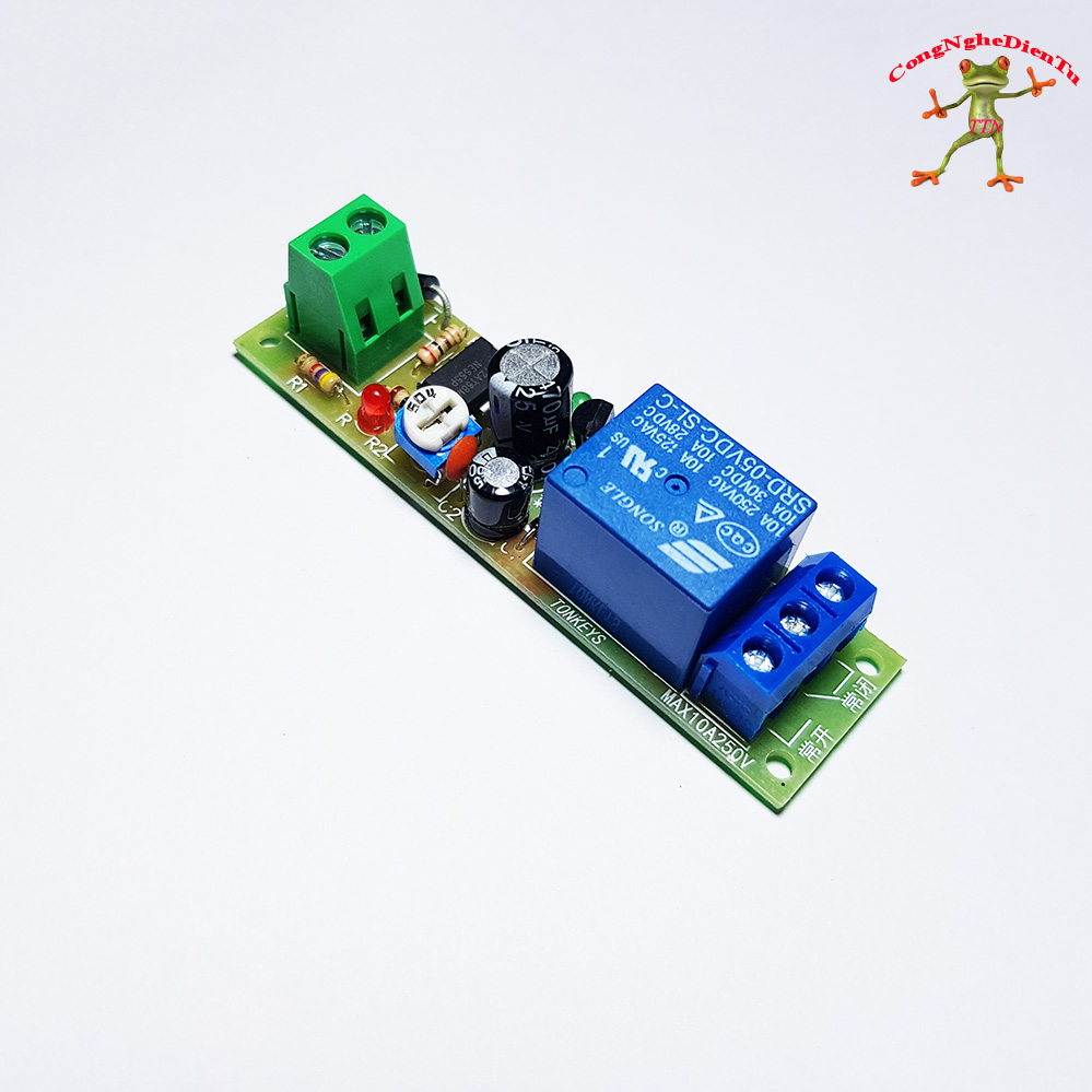 Board mạch hẹn giờ tạo trễ IC555 5V