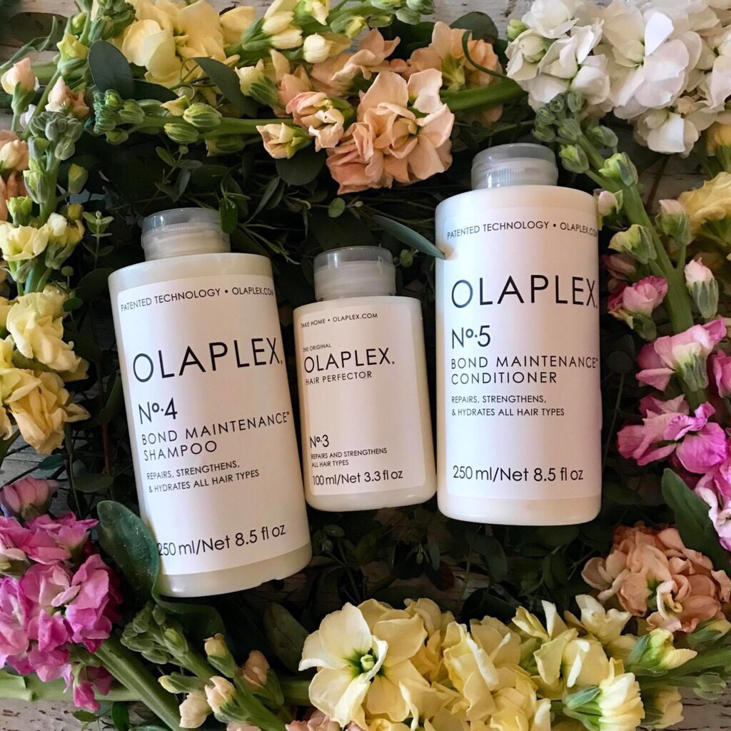 [HCM]BỘ PHỤC HỒI ĐỈNH CAO CHO TÓC HƯ TỔN CÁ NHÂN OLAPLEX ( Bộ 3 món)