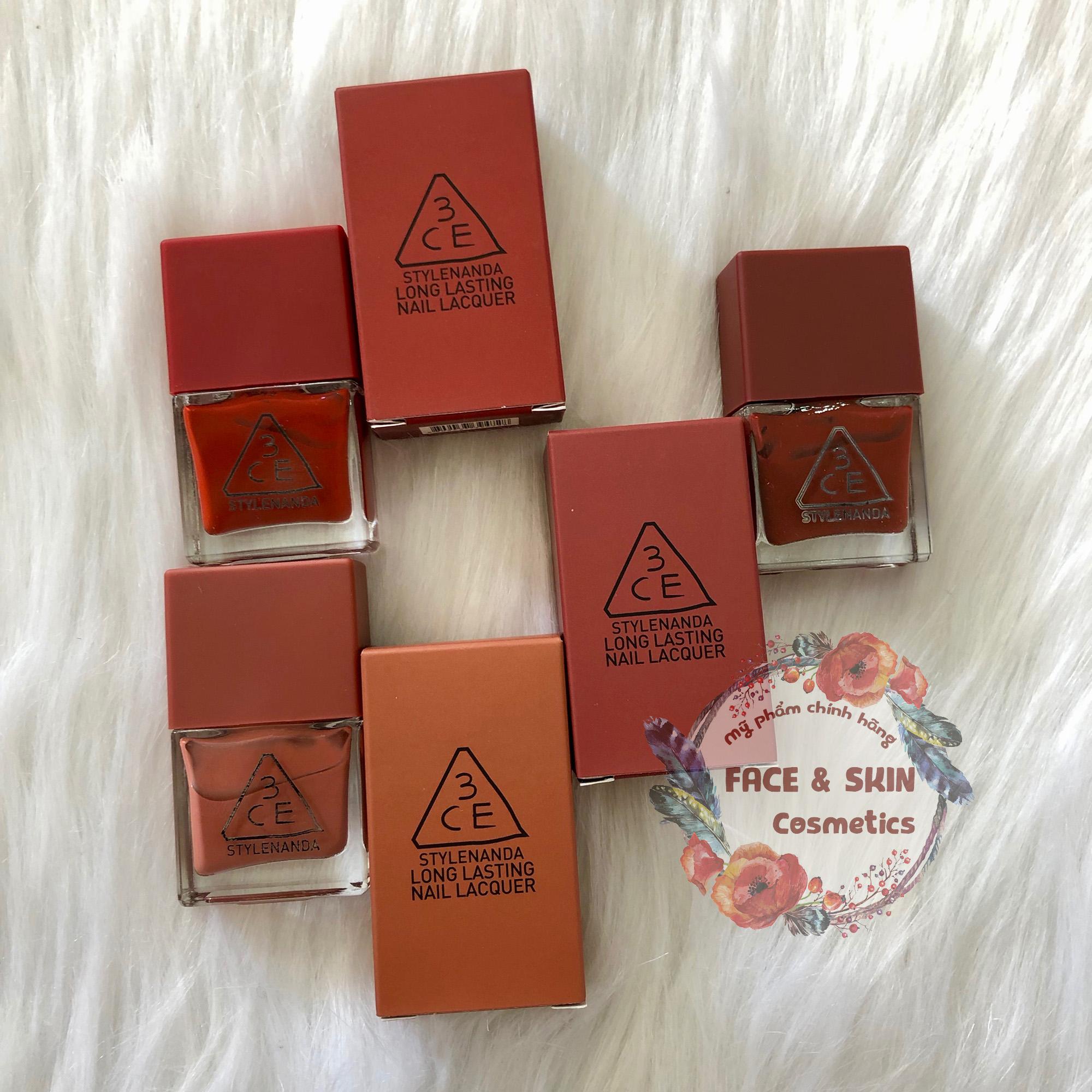Sơn Móng Tay 3CE Red Recipe Long Lasting Nail Lacquer 10ml