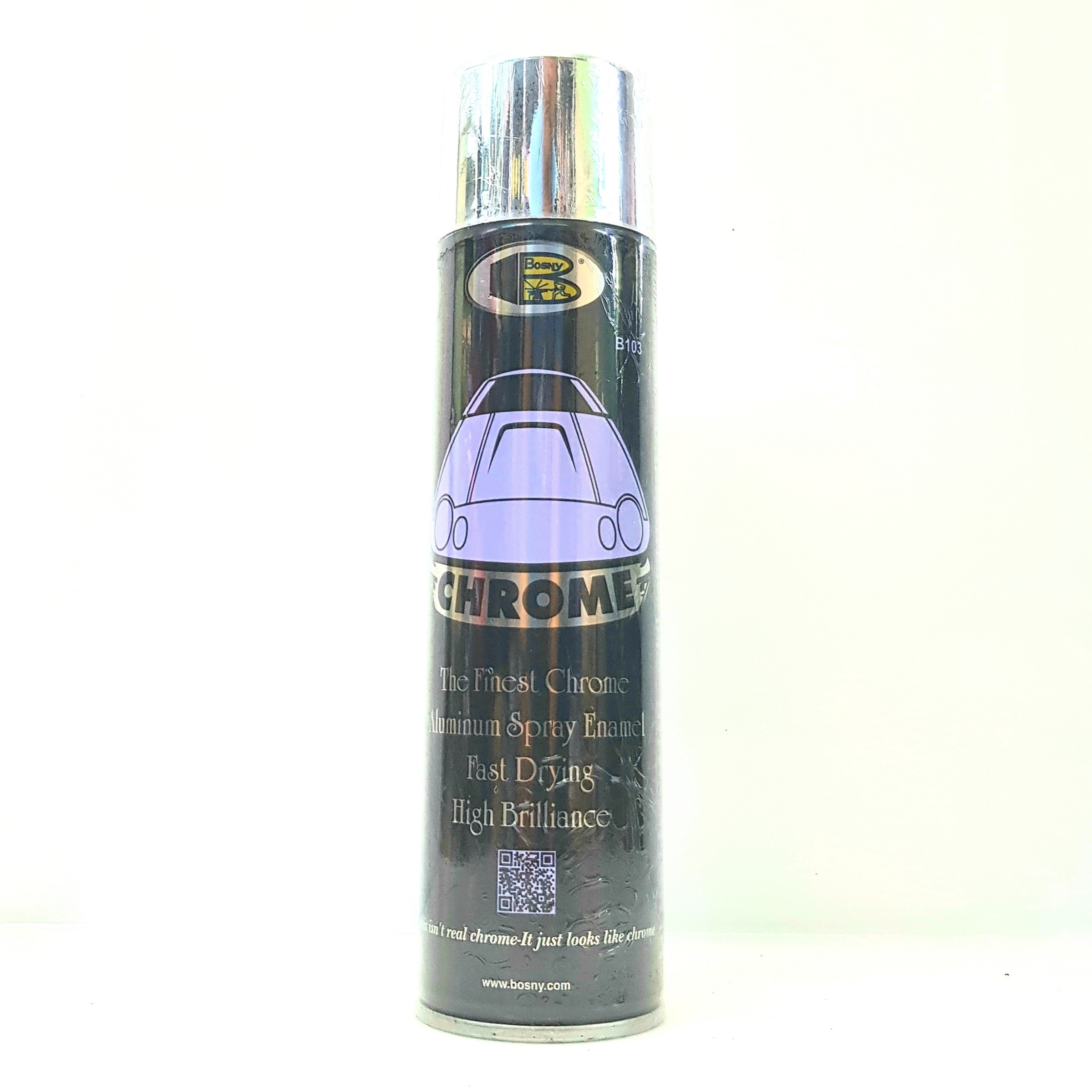 Sơn xịt mạ Chrome Bosny 320gr