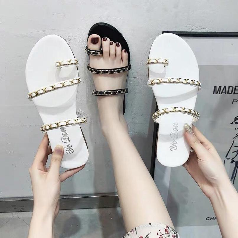 Dép xỏ ngón quai xích thời trang giá rẻ
