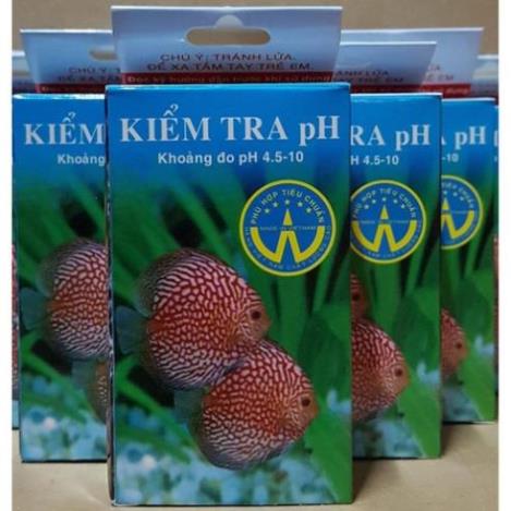 Bộ dung dịch kiểm tra pH cho hồ cá
