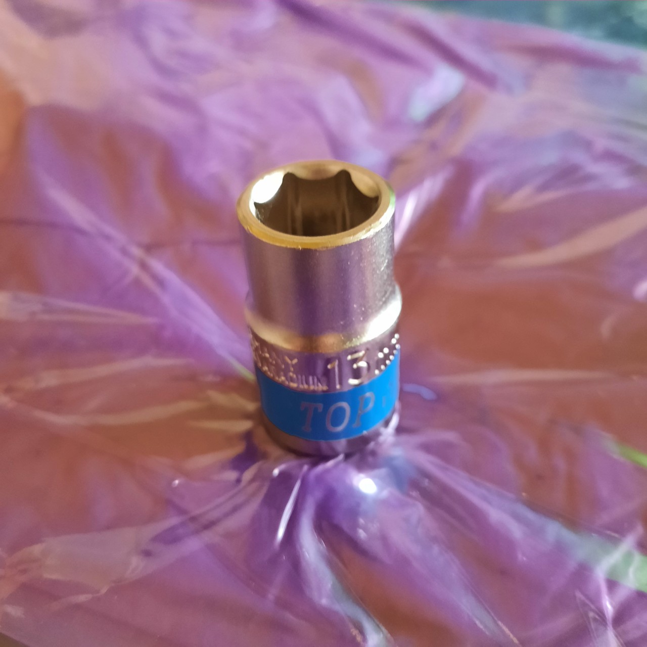 Đầu khẩu vặn ốc số 13mm, khẩu lục giác ngắn 1/2 inch