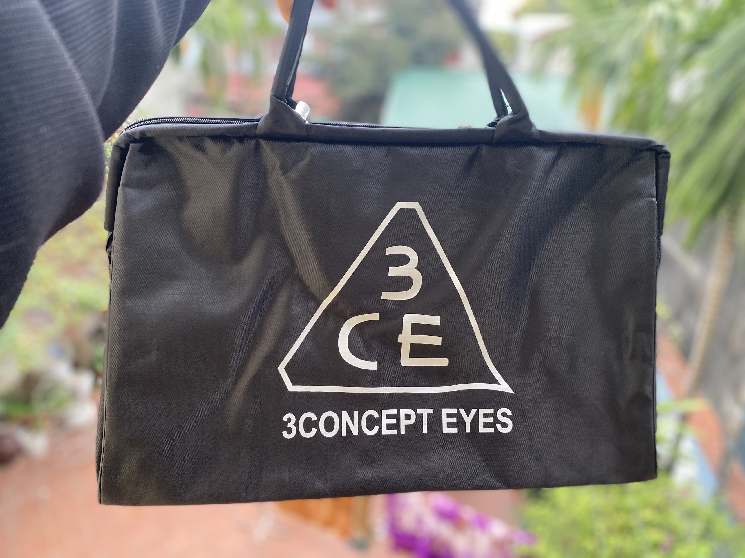 Túi 3CE đa năng đựng máy làm tóc đựng đồ makeup du lịch