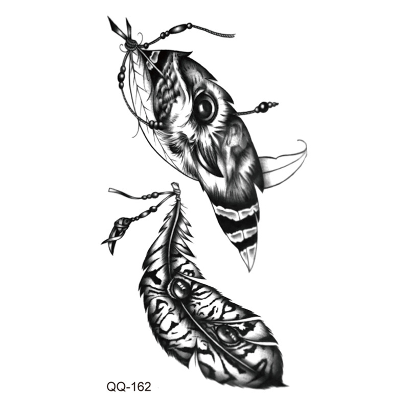 Miếng dán hình xăm tattoo chống thấm nước tạm thời 10x6CM nhiều hình lựa chọn