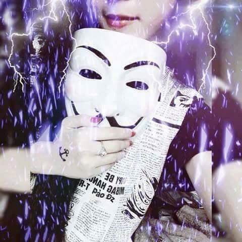Mặt nạ hacker - Anonymous - Mặt nạ hacker 2020 - MẶT NẠ HÓA TRANG HACKER anonymous màu trắng