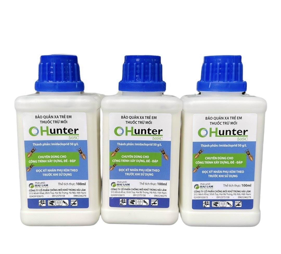 Thuốc diệt mối tận gốc Ohunter 50sc diệt mối trong nhà diệt tận gốc mối chúa thuốc diệt mối sinh học