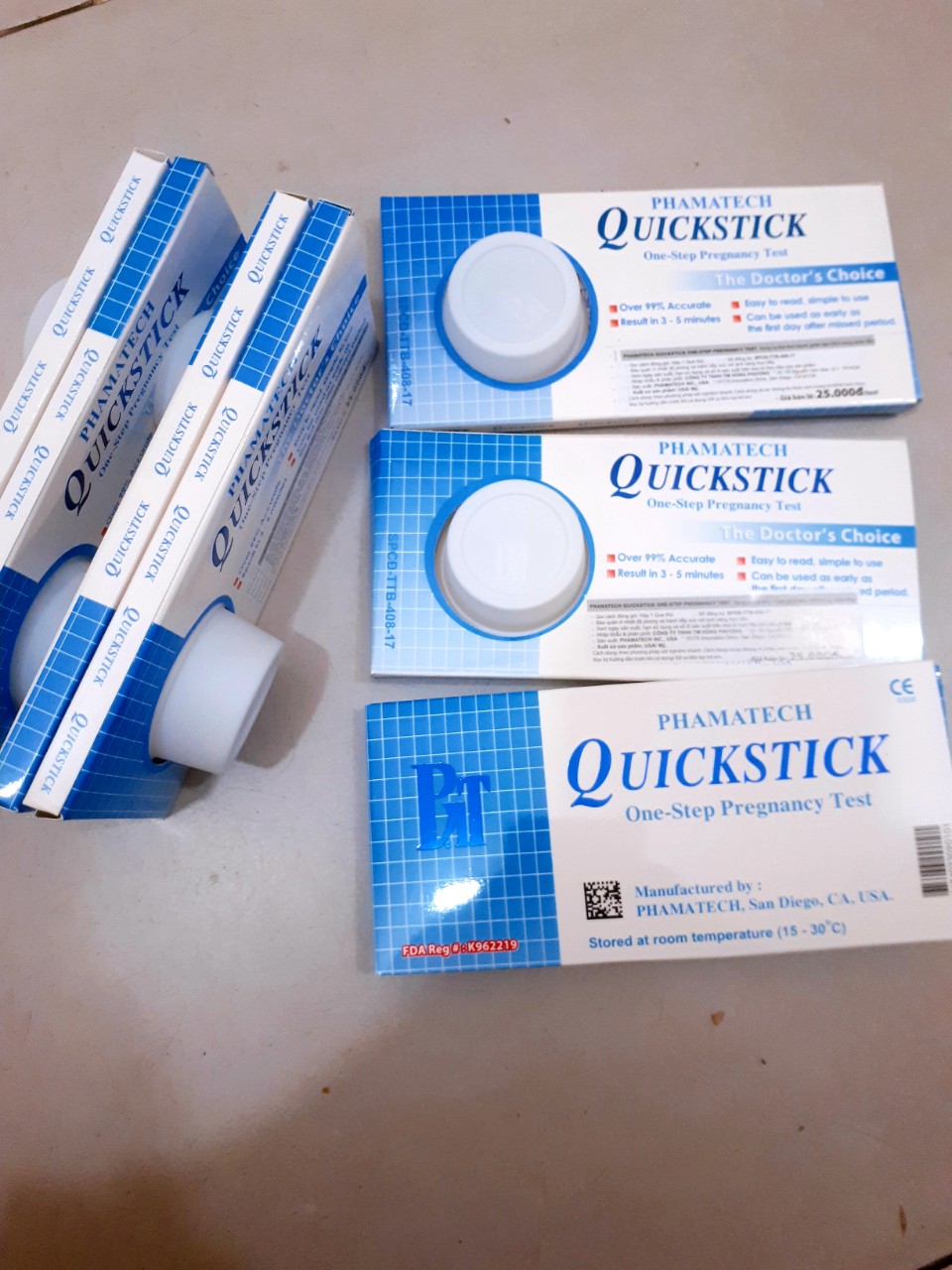 Que thử thai QUIKTICK chính hãng