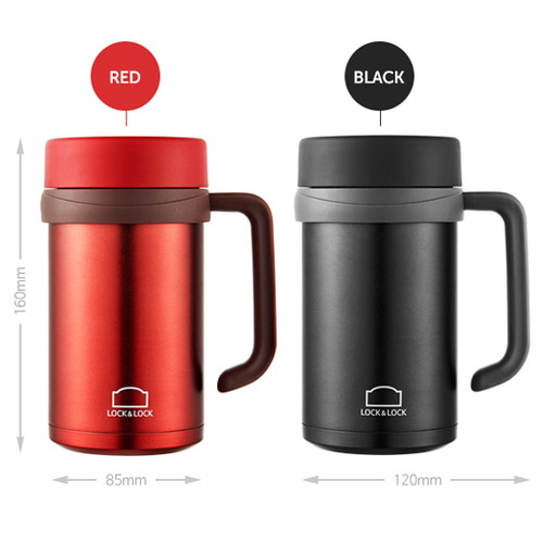 Bình Giữ Nhiệt Lock&Lock New Basic Table LHC4026RR (500ml)