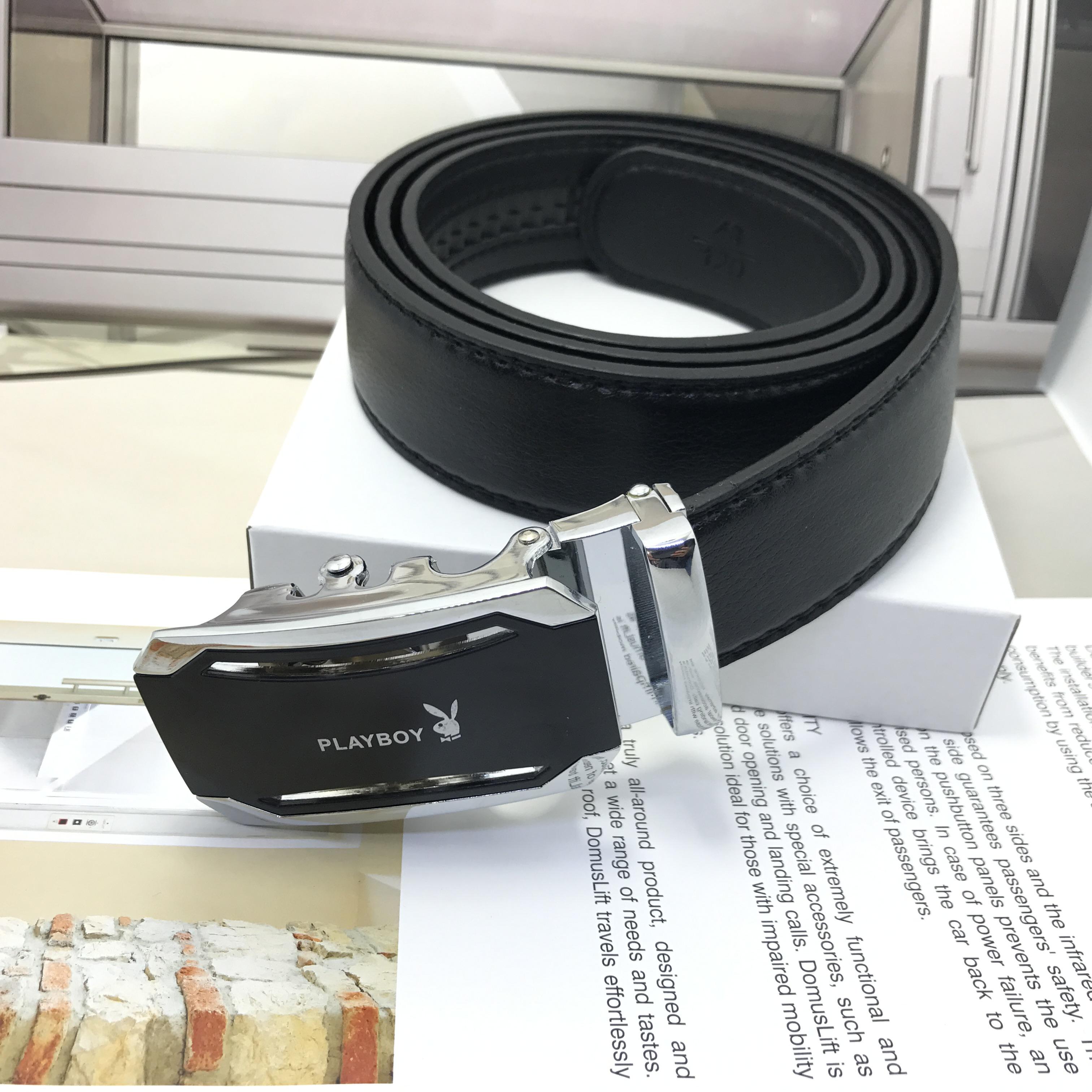 Thắt lưng dây nịt nam khóa tự động (Full hộp đựng)