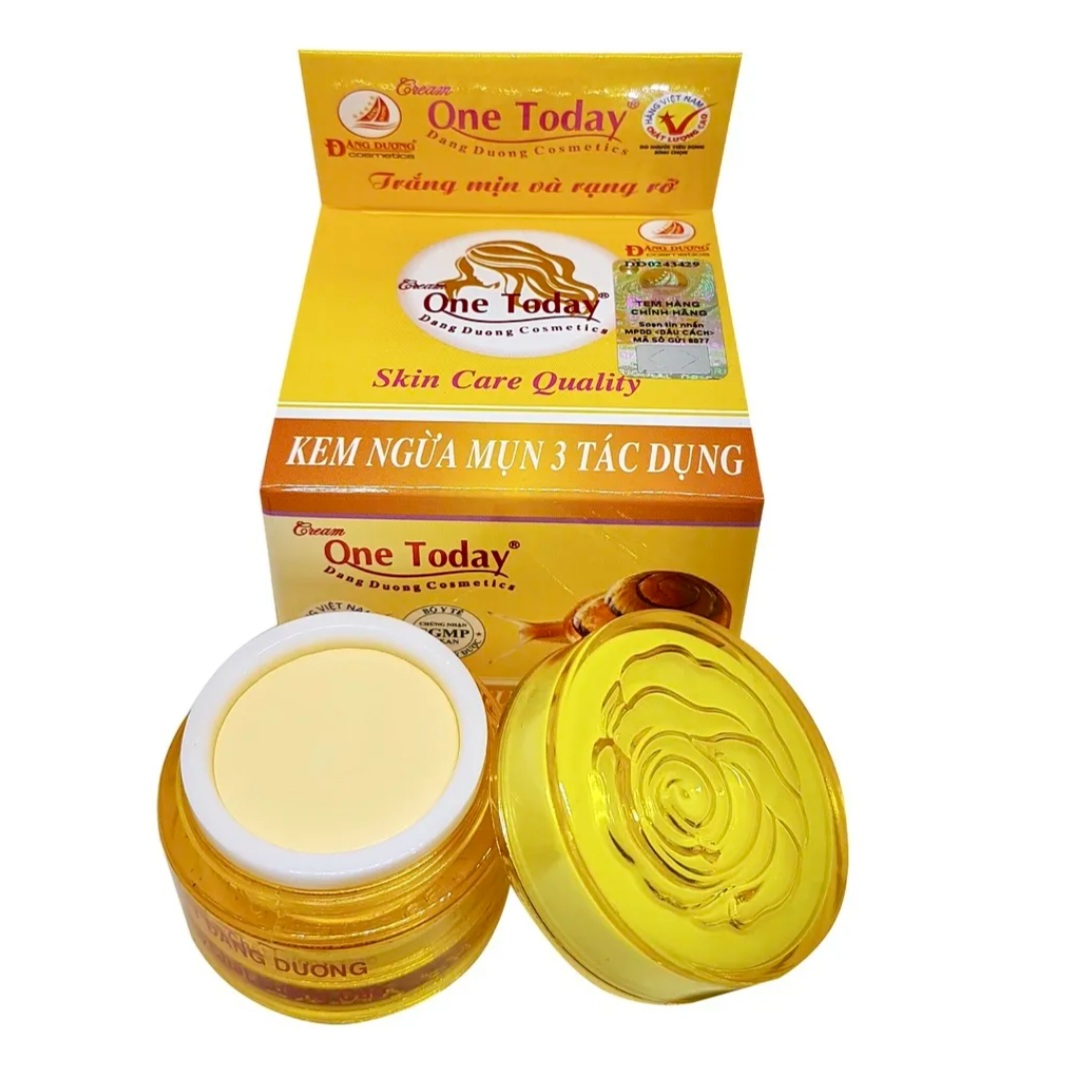 KEM NGỪA MỤN 3 TÁC DỤNG ONE TODAY 8gr ( mua 5 tặng 1)