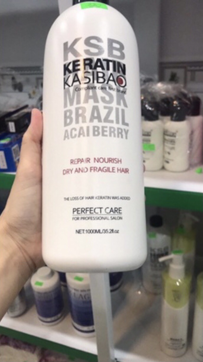 Keratin Kasibao phục hồi tóc nát 1000ml