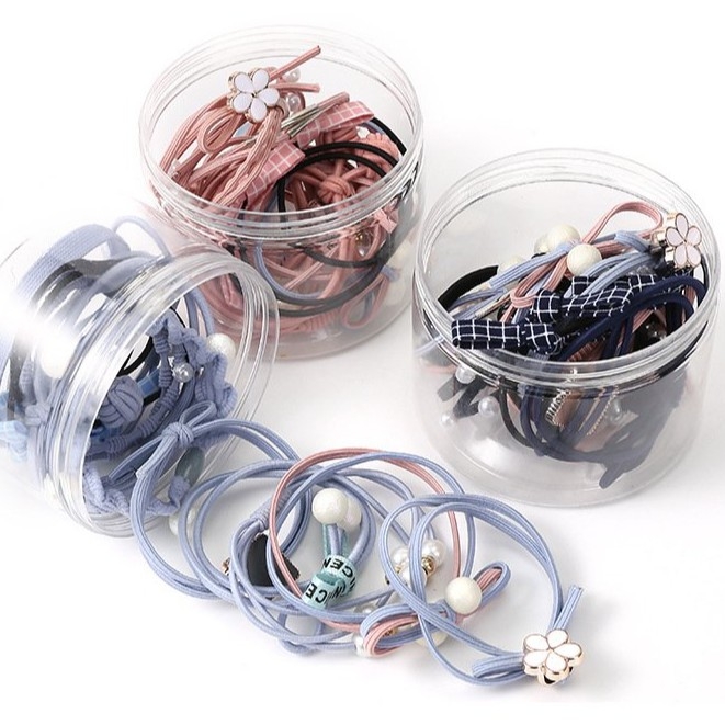 Hộp 12 cột tóc nữ cực xinh phong cách Hàn Quốc - Selenshop