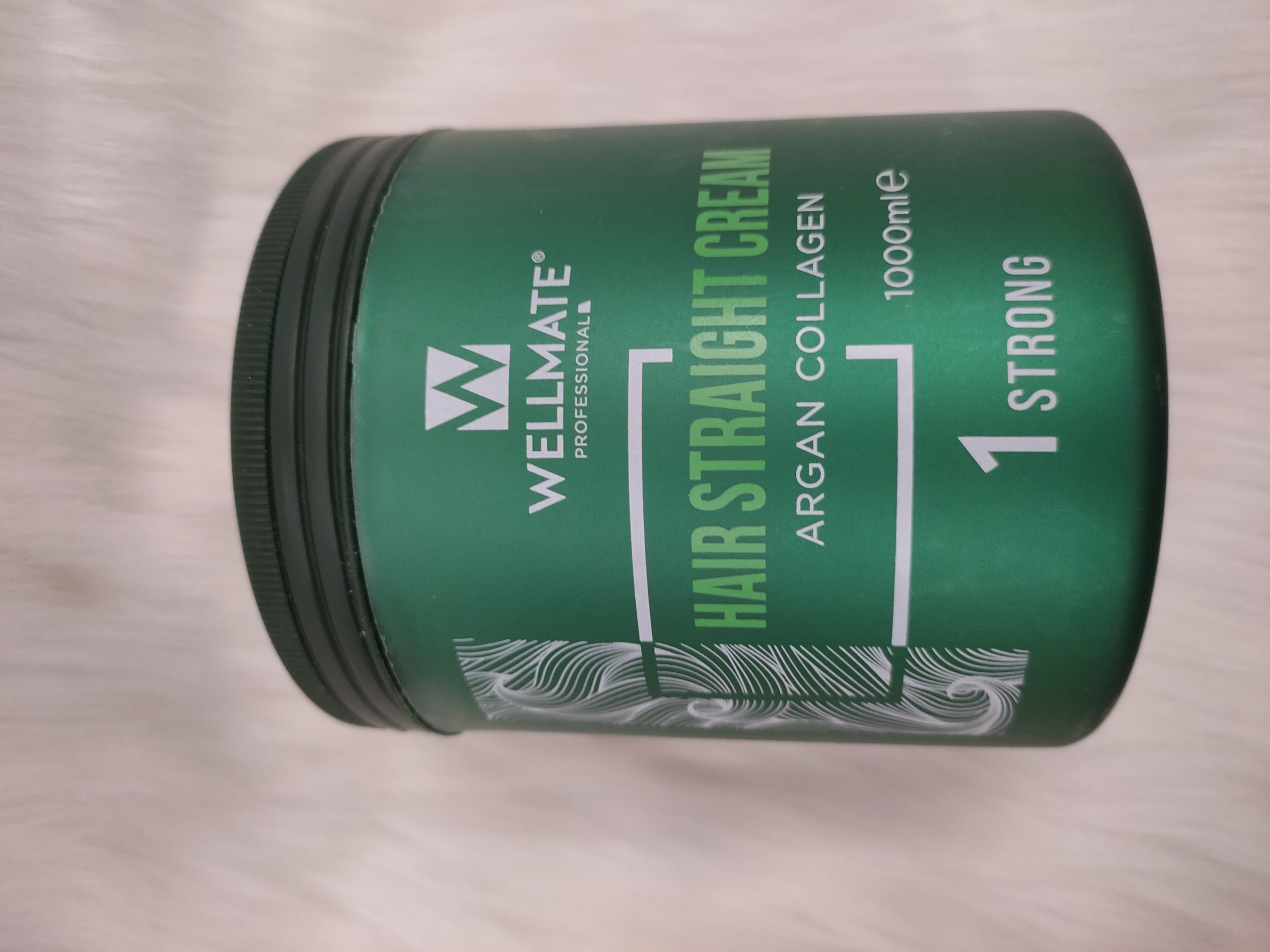 Kem duỗi thẳng tóc Wellmate hủ xanh lá cây