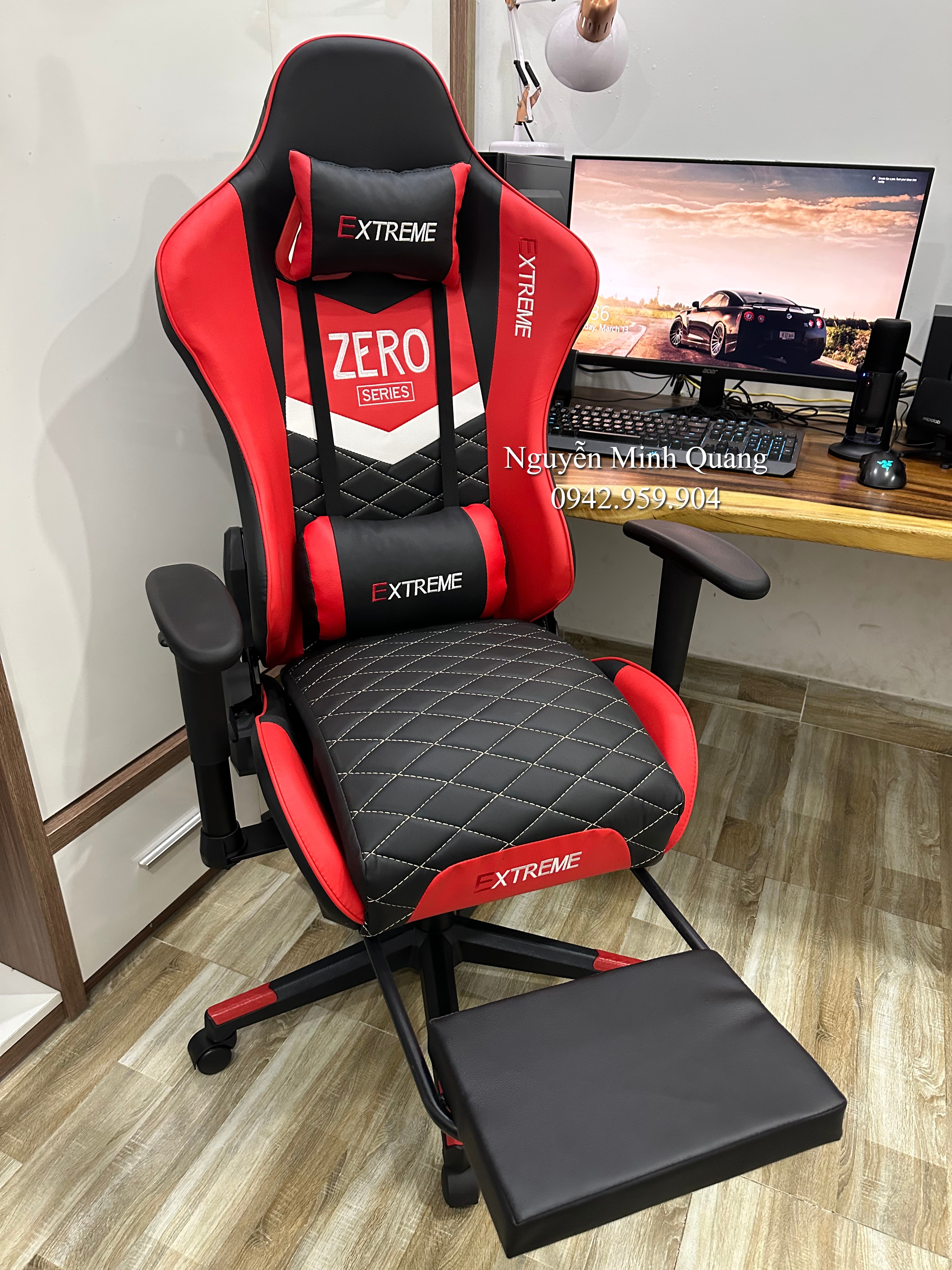 Ghế Gaming Zero Extreme V1+ Tay Nâng 3D, Zero S+ ( Bản New 2023 )