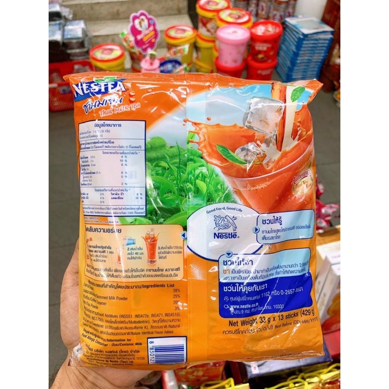 Trà sữa Thái đỏ Nestea (1 bịch 13 gói)