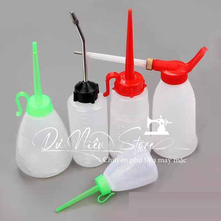 Bình dầu máy may đủ loại giá 1 cái. (KHÔNG KÈM DẦU)