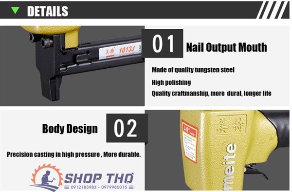 Súng bắn đinh U Meite 1013J
