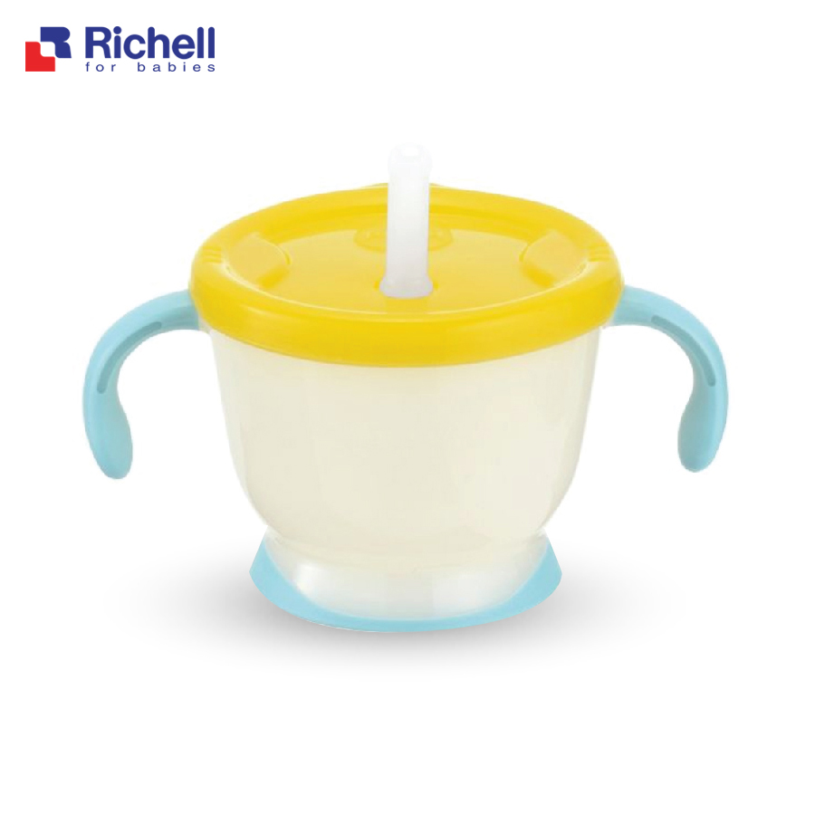[HCM]Cốc tập uống 3 giai đoạn RICHELL Nhật Bản (hàng chính hãng)